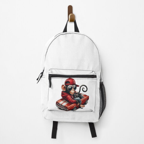 Item preview, funny monkey driving car designed and sold by JK-motivation.