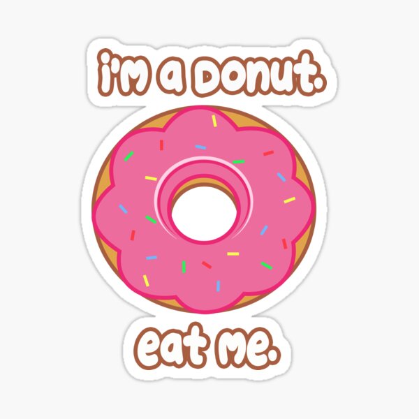 Stickers - Eat Me Donut - Adult Stickers