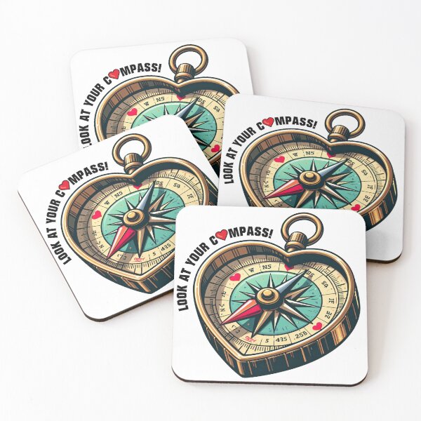 Item preview, Look at your compass! designed and sold by FajnaKafka.