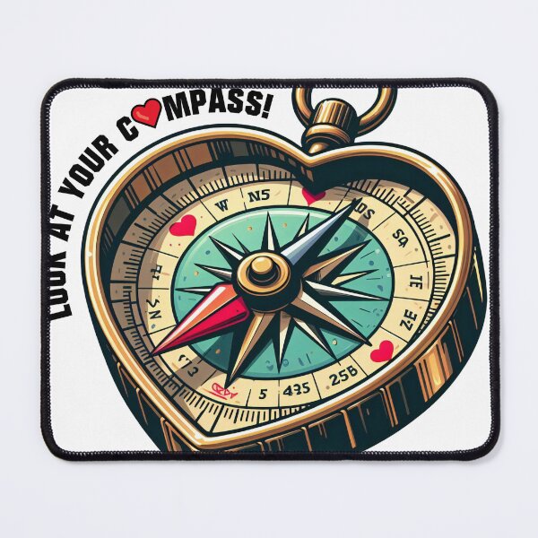 Item preview, Look at your compass! designed and sold by FajnaKafka.