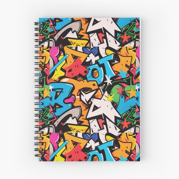 Item preview, Color Clash: Urban Graffiti Pattern Design designed and sold by delohill.