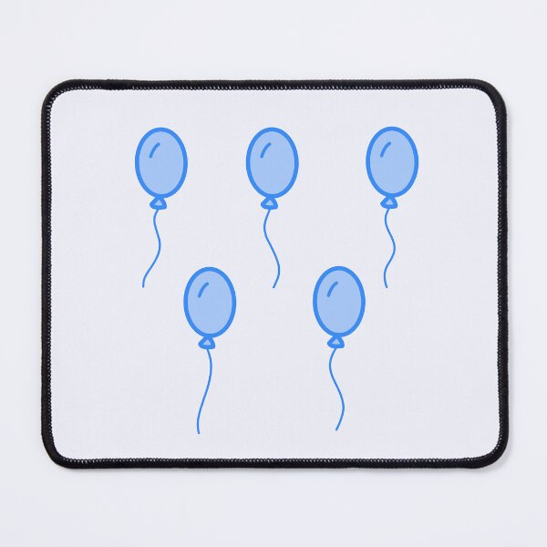 Item preview, Blue Transparent Balloons Set Pack designed and sold by wonderxwander.