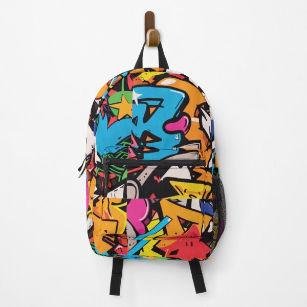 Item preview, Color Clash: Urban Graffiti Pattern Design designed and sold by delohill.