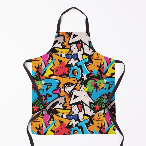 Item preview, Color Clash: Urban Graffiti Pattern Design designed and sold by delohill.
