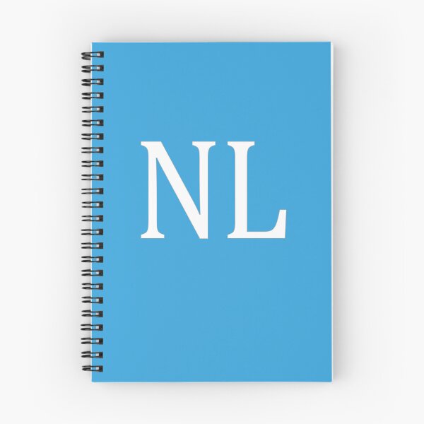 Item preview, Monograma de iniciales NL elegantes letras blancas designed and sold by Jeallan Designs.