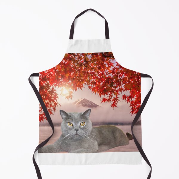 Item preview, Noble Cat sitting in front of Mountain designed and sold by Poodle-Bonita.