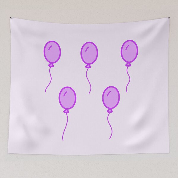 Item preview, Purple Transparent Balloons Set Pack designed and sold by wonderxwander.