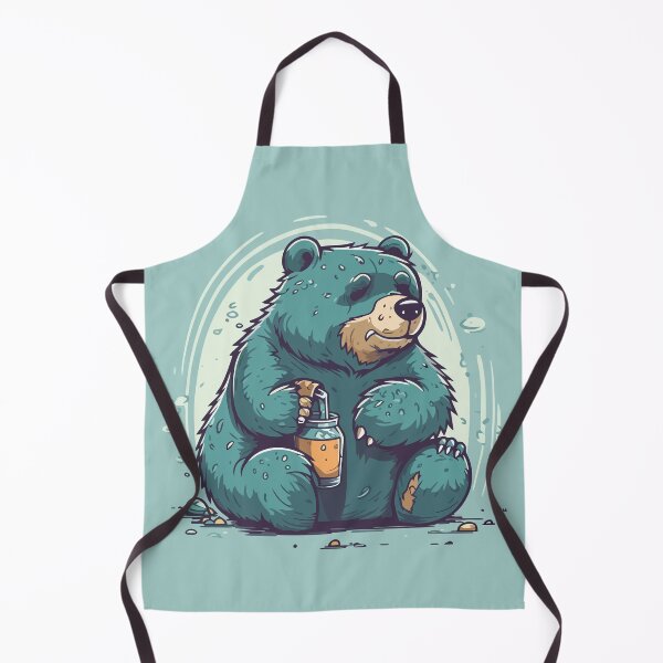 Item preview, Bear drinking soda designed and sold by Amir Faysal.
