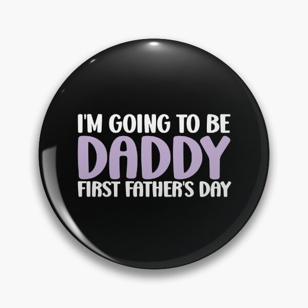 Item preview, I'm Going To Be Daddy First Father's Day designed and sold by Stick-Artistry.