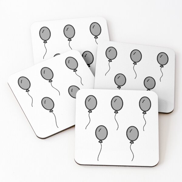 Item preview, Black Transparent Balloons Set Pack designed and sold by wonderxwander.
