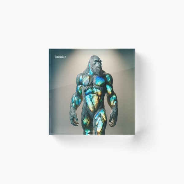 Item preview, Labradorite Bigfoot designed and sold by Crypto Tography.