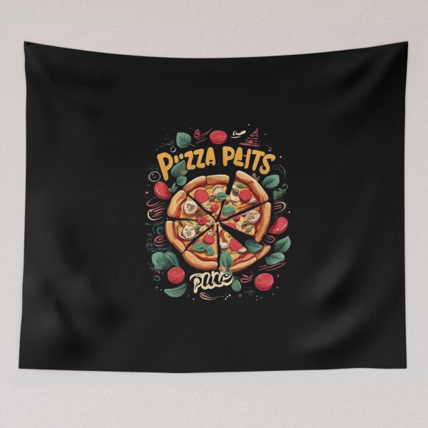 Item preview, Pizza Party Vibes ,pizza lover , funny gift  designed and sold by masteryStore.