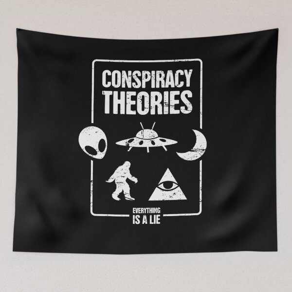 Item preview, Conspiracy Theories - Alien, UFO, Illuminati, Bigfoot designed and sold by Jam Jar.