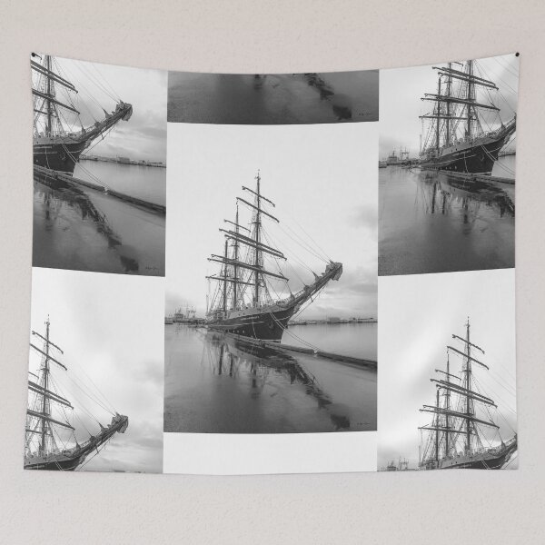 Item preview, The Alexander von Humboldt II, Reykjavik - BW designed and sold by Brian Shaw.
