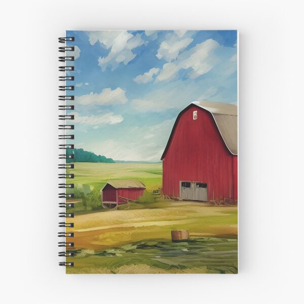 Item preview, Barn On The Prairie designed and sold by Paw's Arts.