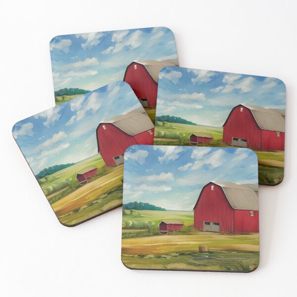 Item preview, Barn On The Prairie designed and sold by Paw's Arts.