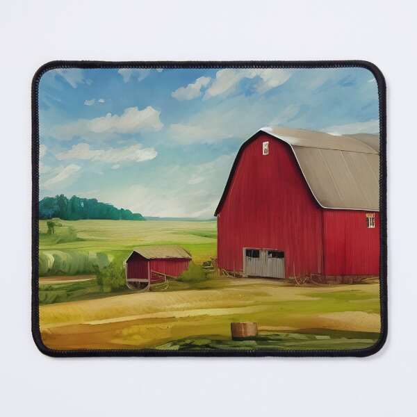 Item preview, Barn On The Prairie designed and sold by Paw's Arts.