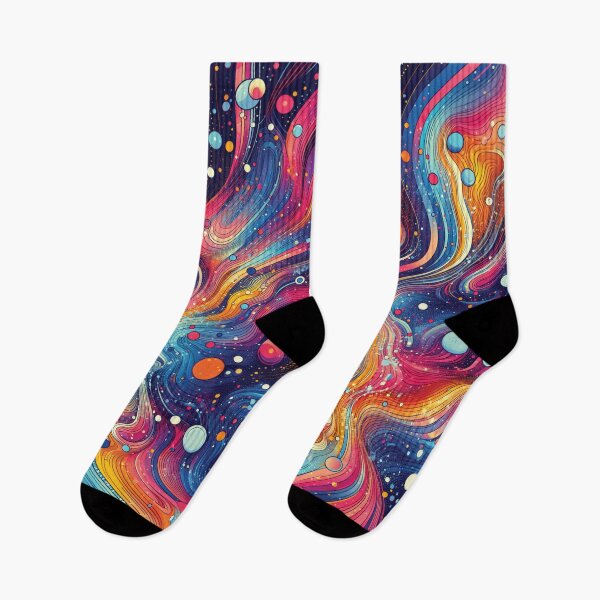 Item preview, Cosmic Waves and Particles designed and sold by MarblesManaged.