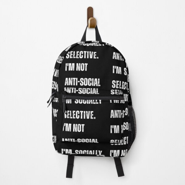 Item preview, I'm not anti-social,I'm socially selective. designed and sold by Daoud9.