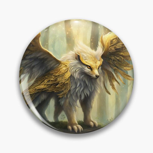 Artikelvorschau, Goldener Wolf, Herrscher der Zauberwälder entworfen und verkauft von TajfunX.