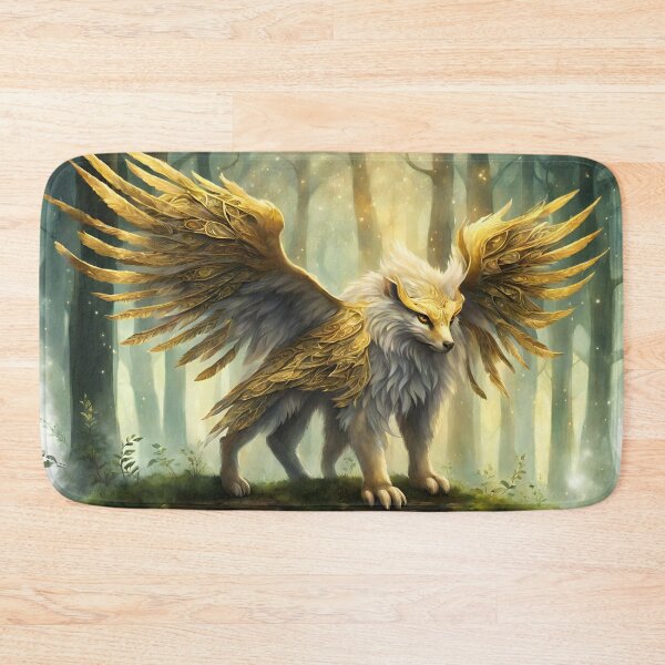 Item preview, Golden Wolf Ruler of the Enchanted Woods designed and sold by TajfunX.