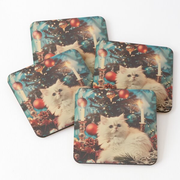 Item preview, gatito de navidad designed and sold by tvrvintage.