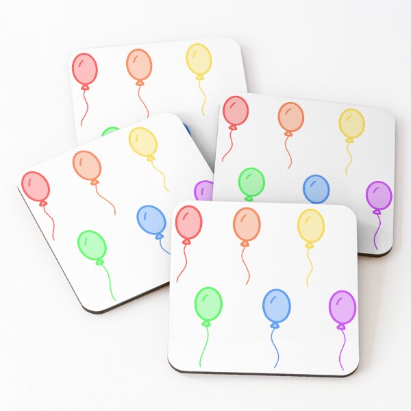 Item preview, Colorful Transparent Balloons Set Pack designed and sold by wonderxwander.