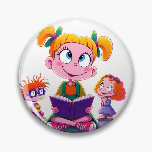 Item preview, Angelica Pickles reading a Rugrats story designed and sold by Naymar Hernandez.