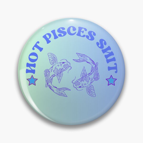 Item preview, Pisces Sticker - Hot Pisces designed and sold by InMyDragonEra.