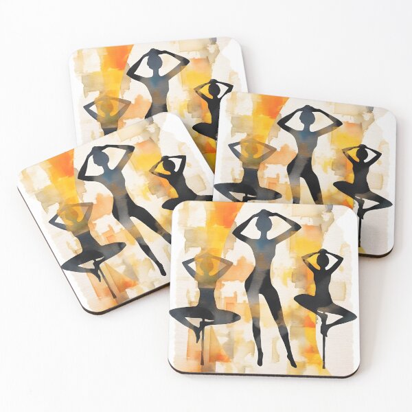 Item preview, Spa and Yoga Abstract Painting designed and sold by NegarinFashions.