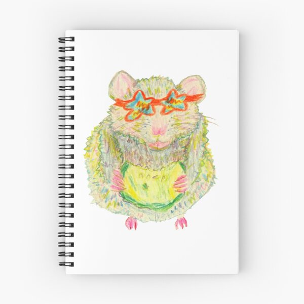 Item preview, Cute little mouse wearing glasses while eating. designed and sold by Princessjo59.