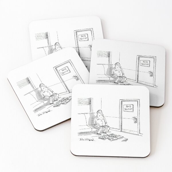 Item preview, Dentist Gag Cartoon designed and sold by IanBakerToons.