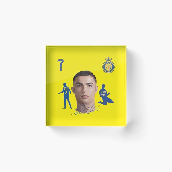 Item preview, Cr7 cristiano Ronaldo nfc Alnasser alnassr al nassr fc almi blue red yellow answer cr7 Madeira cris Chris siuuu designed and sold by CURVA-SUD.