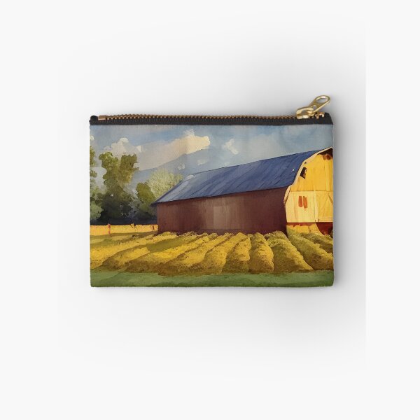 Item preview, Haybarn With Haybales On A Beautiful Day designed and sold by Paw's Arts.
