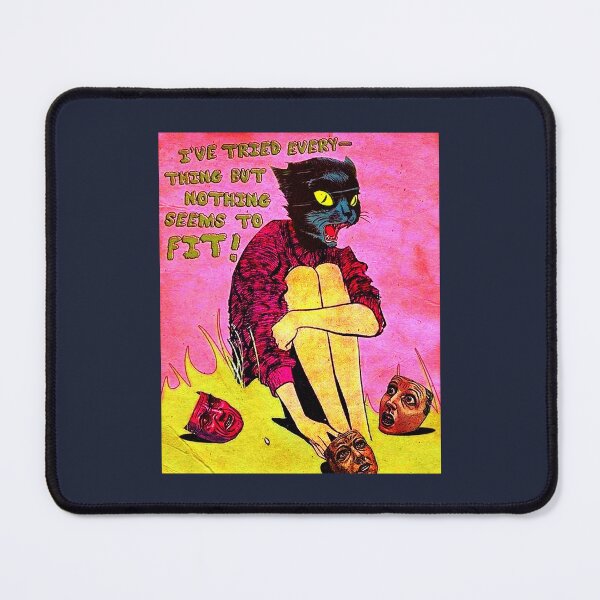 Item preview, Vintage Catgirl comics design Nothing fits! designed and sold by thgalleryit.