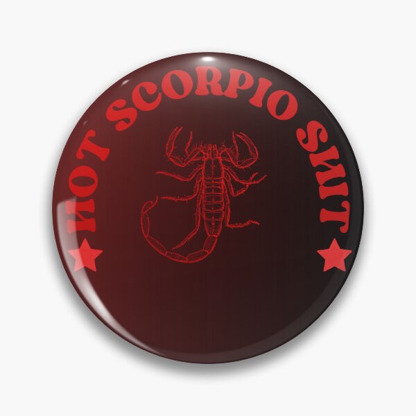 Item preview, Scorpio Sticker - Hot Scorpio designed and sold by InMyDragonEra.