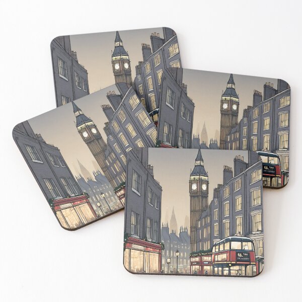 Item preview,   Winter in London Beautiful View designed and sold by xiaidex.