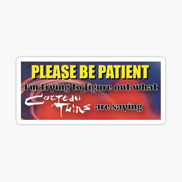 Item preview, please be patient i'm trying to figure out what cocteau twins are saying designed and sold by swiderdesign.