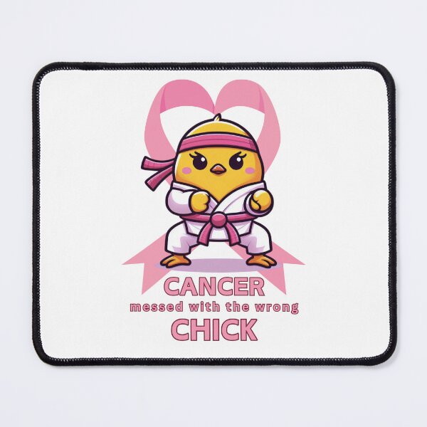 Item preview, Cancer Messed With the Wrong Chick designed and sold by aprilsims.