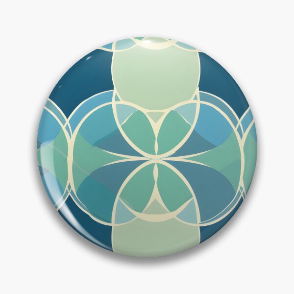 Item preview, Blue Green ellipses  designed and sold by Pixel-Lair.