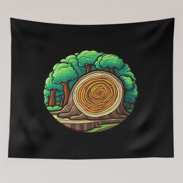 Item preview, Tree Rings: Nature's Historical Record designed and sold by LuNkyRose.