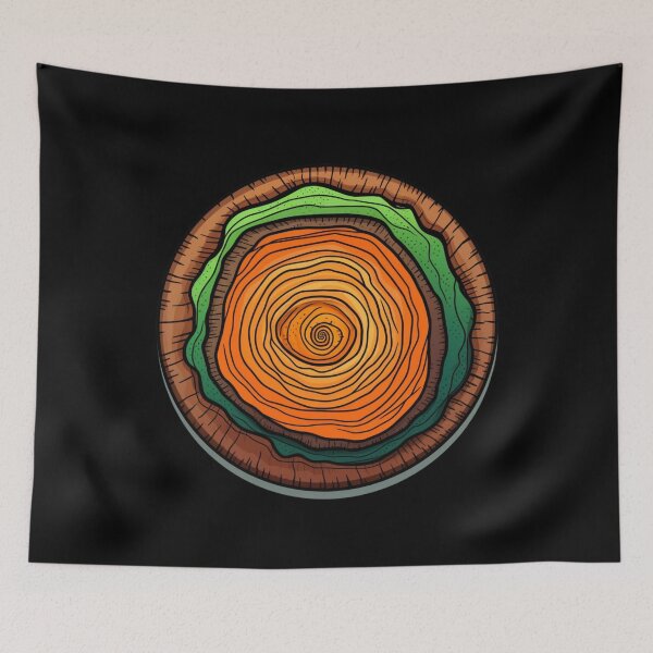 Item preview, Tree Rings: Nature's Historical Record designed and sold by LuNkyRose.