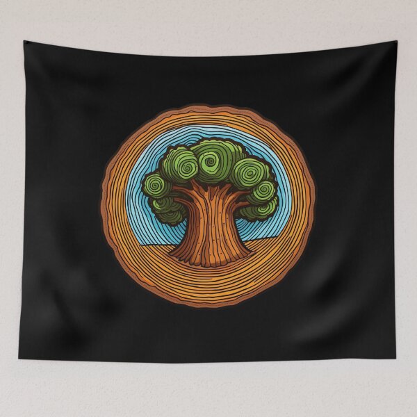 Item preview, Tree Rings: Nature's Historical Record designed and sold by LuNkyRose.