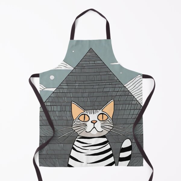 Item preview, A cat in front of a pyramid designed and sold by YummyTFactory.