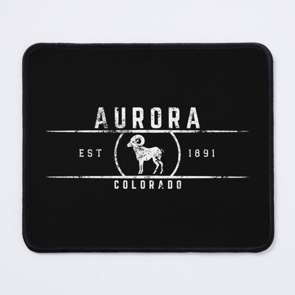 Item preview, Aurora Colorado Retro Style designed and sold by RetroPrintsUS.