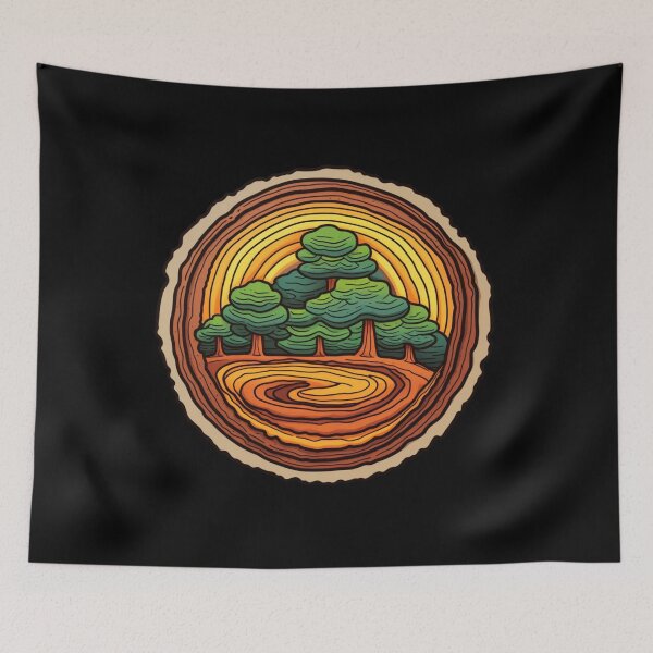Item preview,  Tree Rings: Nature's Historical Record designed and sold by LuNkyRose.