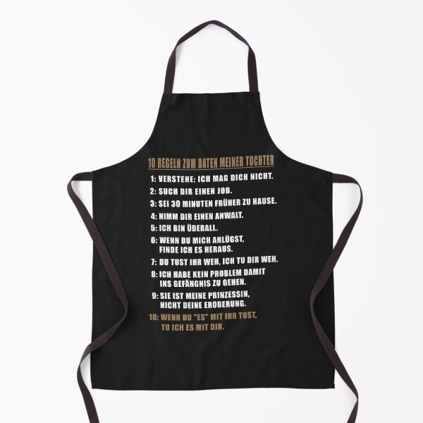 Item preview, 10 Regeln zum Daten meiner Tochter. Bester Vater / beste Mutter. designed and sold by silentcolors.