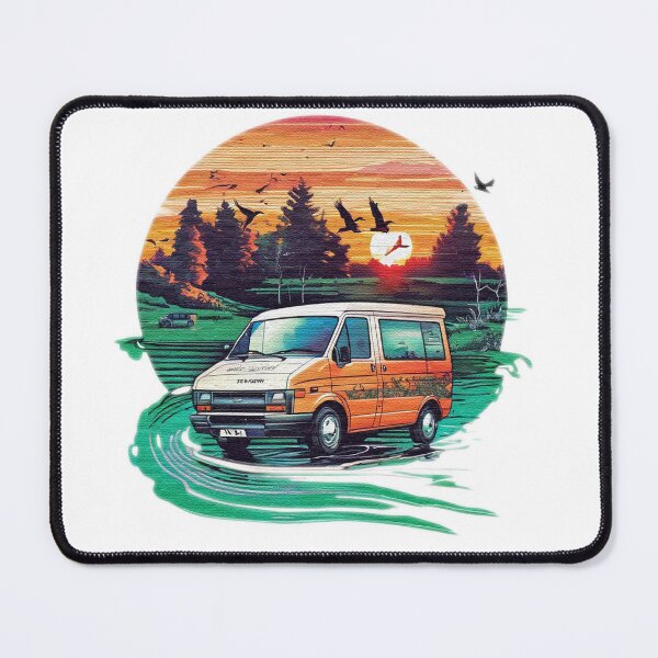Item preview, Camper van with a beautiful sunset designed and sold by jnsmerchstore.
