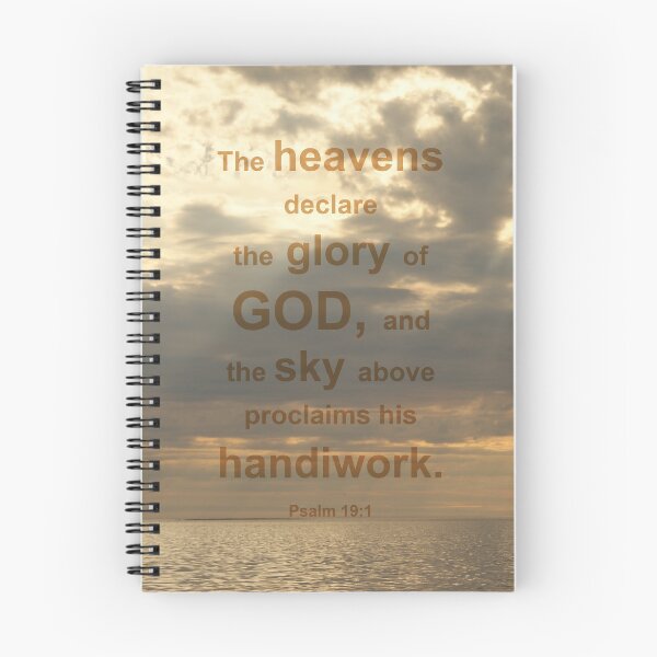 Item preview, Psalm 19:1 in English designed and sold by NBiblePosters.