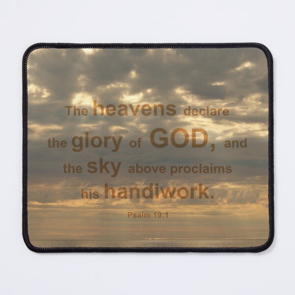 Item preview, Psalm 19:1 in English designed and sold by NBiblePosters.